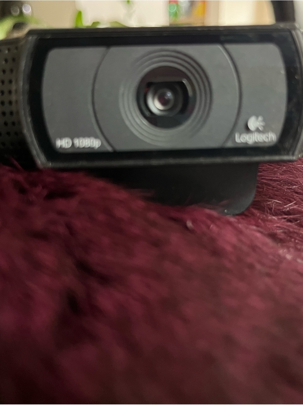 Logitech Black HD 1080p Webcam